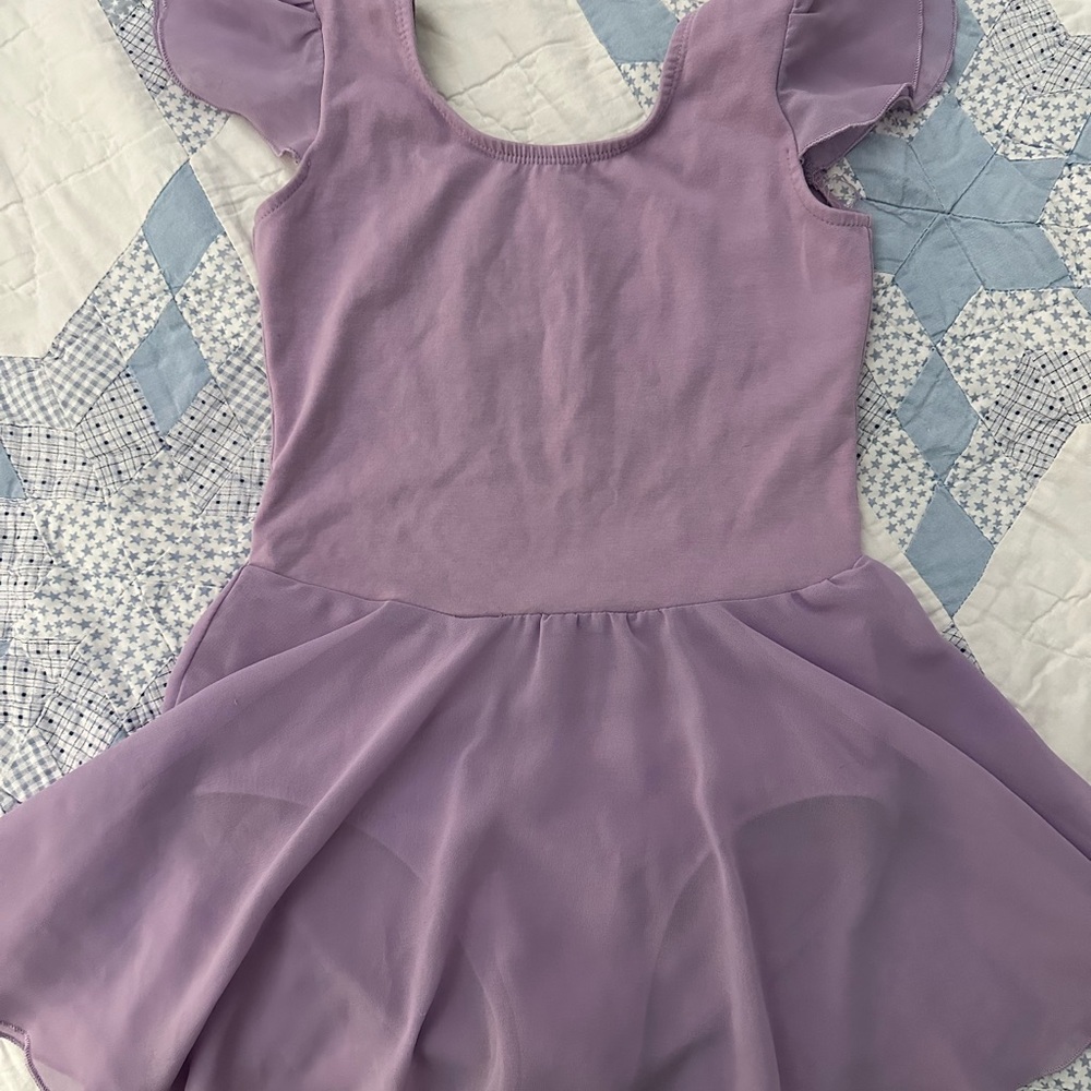 Girls Size 7-8 Purple Dance Leotard